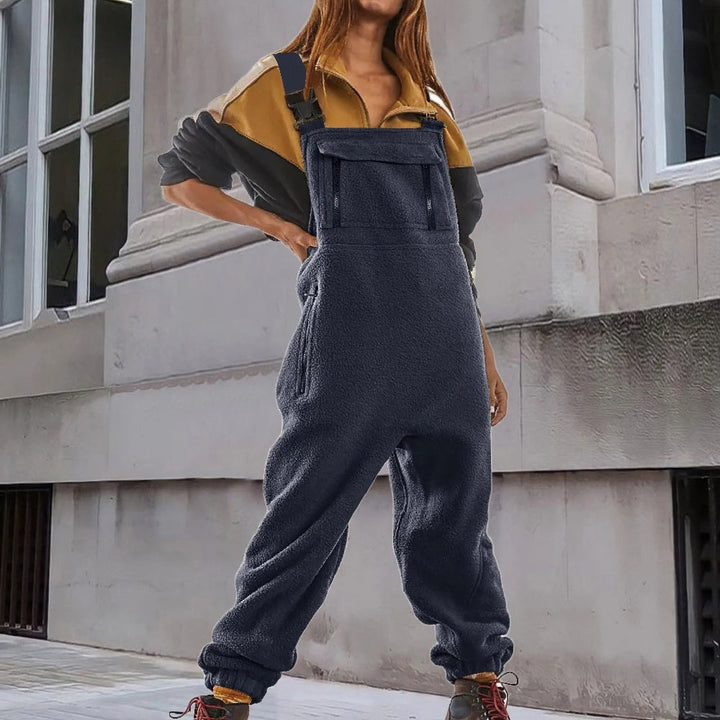 Stilla | Justerbar Sweatshirt-sæt I Stribet Velour