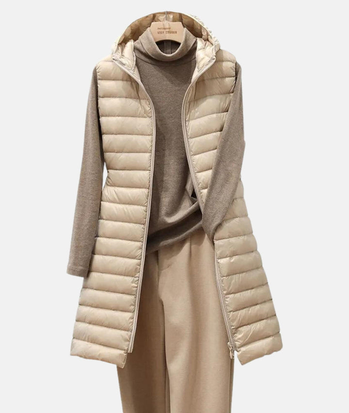 Stilla | Let quilted lang frakke