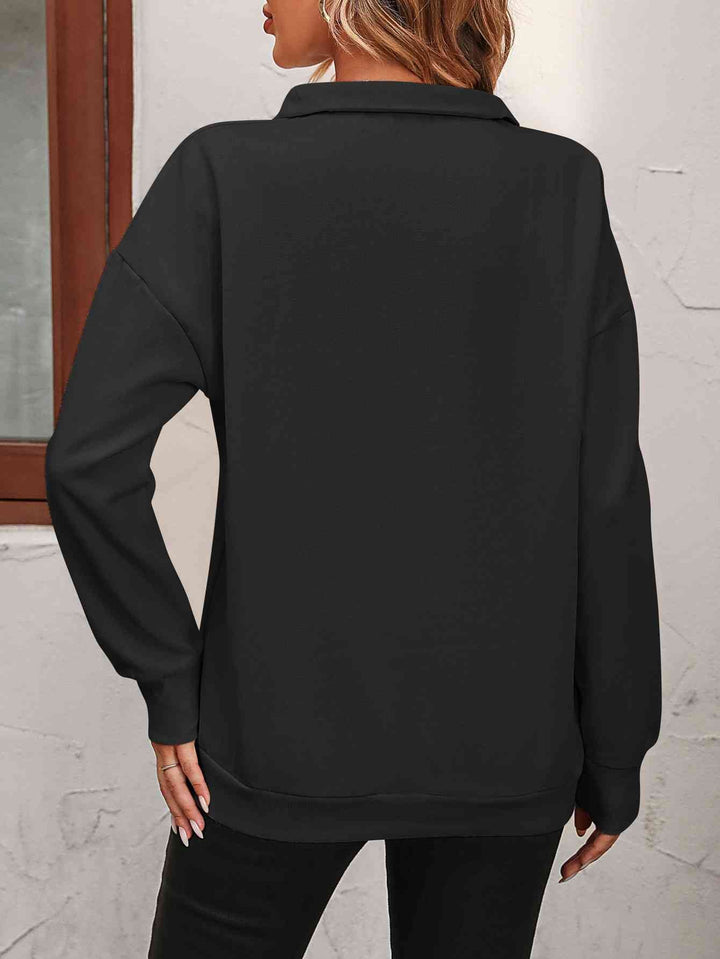 Stilla | op Droppet Skulder Sweatshirt