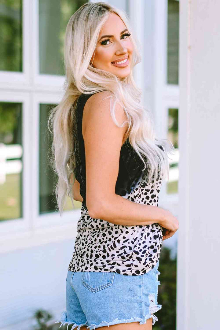 Stilla | Notchet Hals Tank