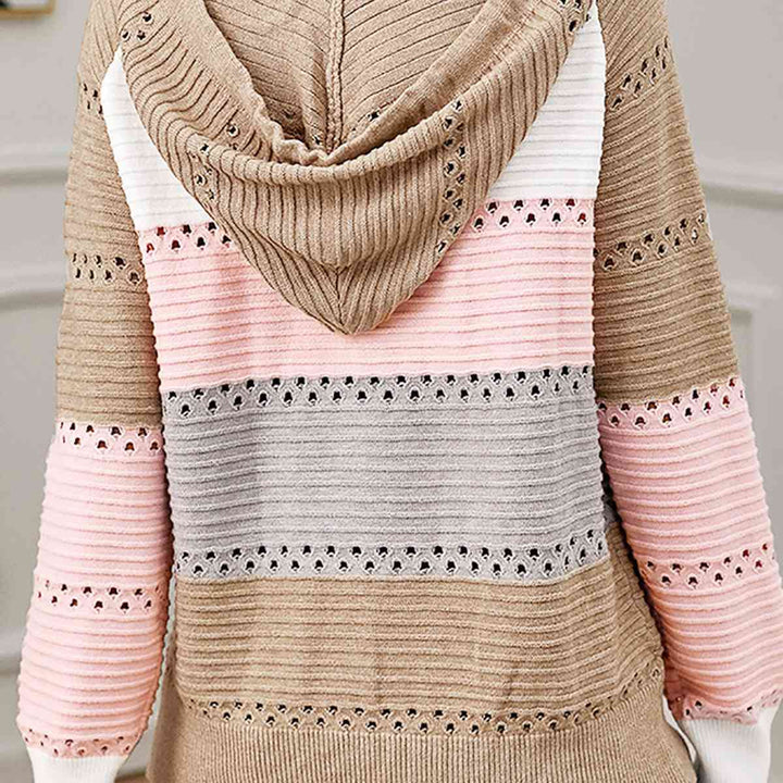 Stilla | Blok Snorehætte Sweater