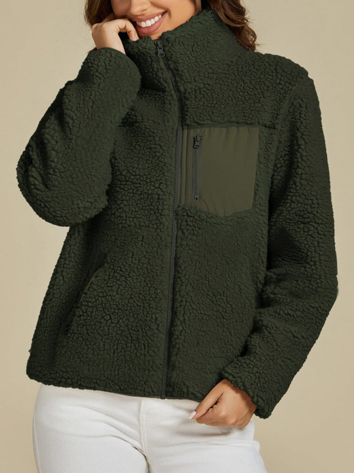 Stilla | Up Langærmet Plush Jacket