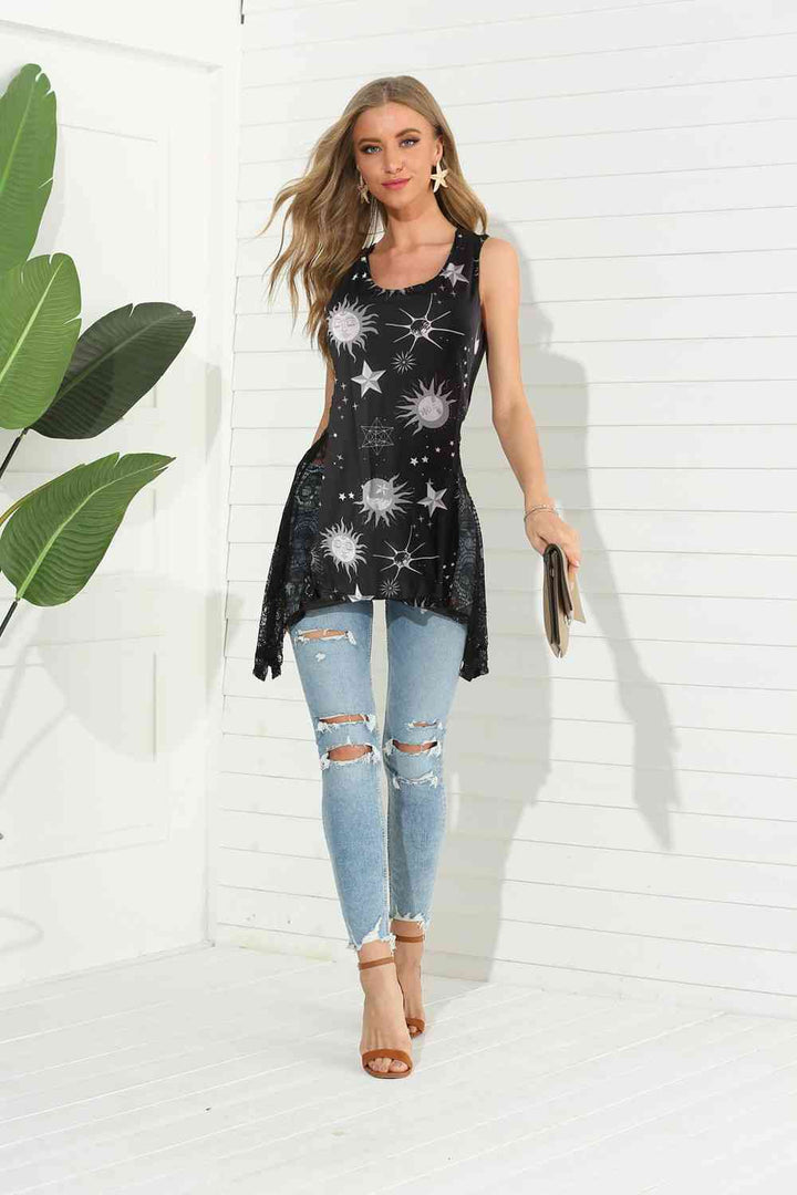 Stilla | Scoop Neck Spaghetti Top