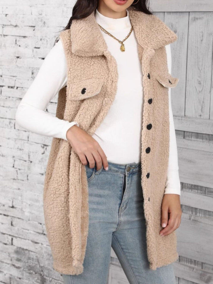 Stilla | Teddyvest Med Knapper