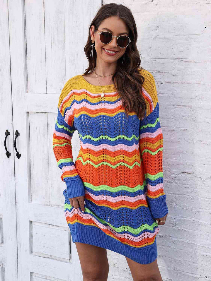 Stilla | Rund Hals Sweater Kjole