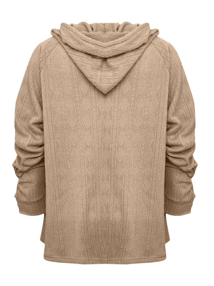 Stilla | Sweatshirt med lange ærmer og snoretræk