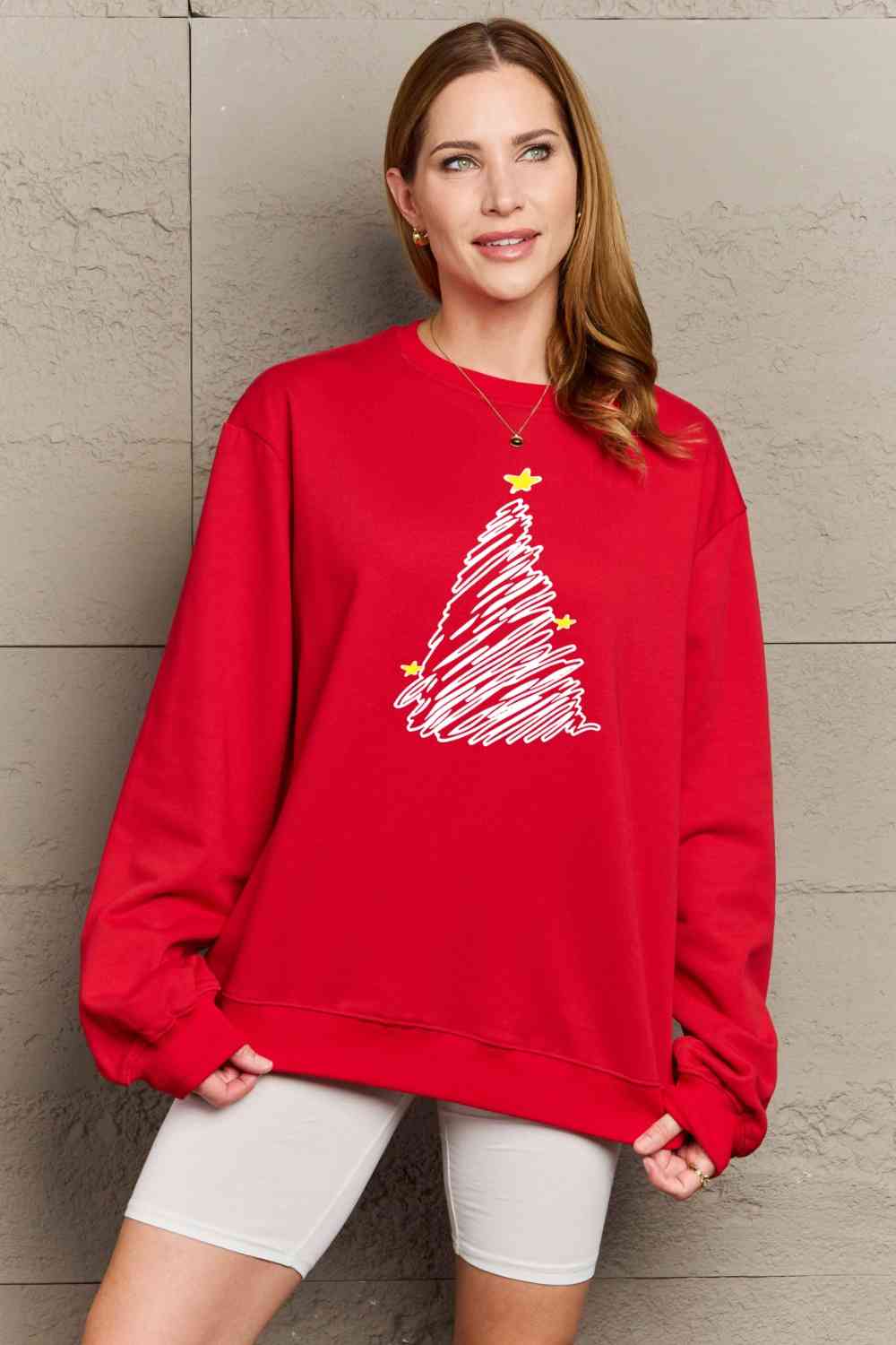 Stilla | Love Full Size Graphic Sweatshirt