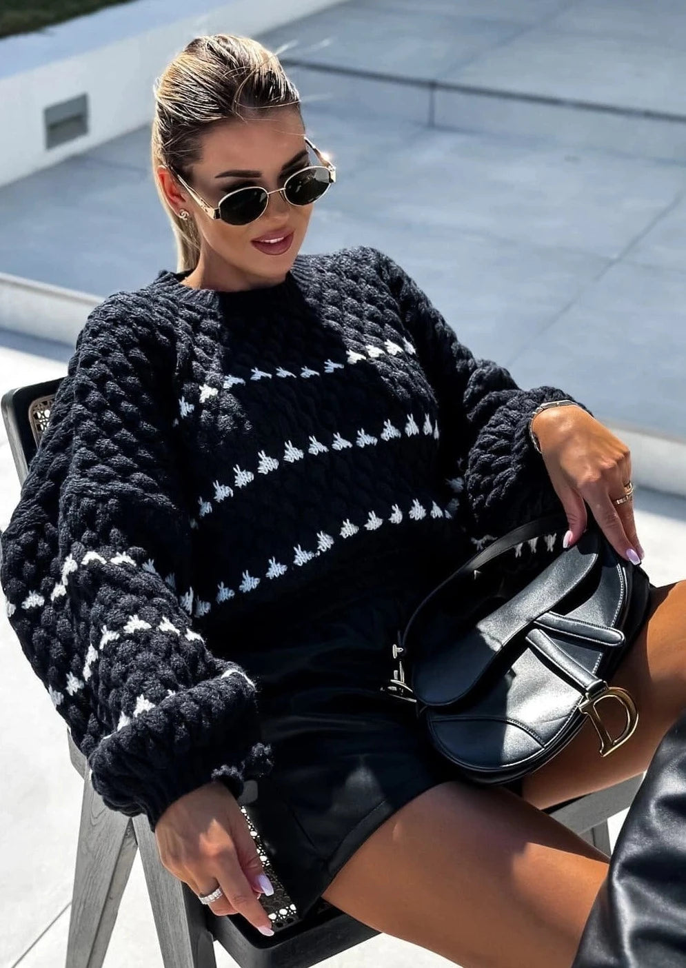 Stilla | Strikpullover Serena