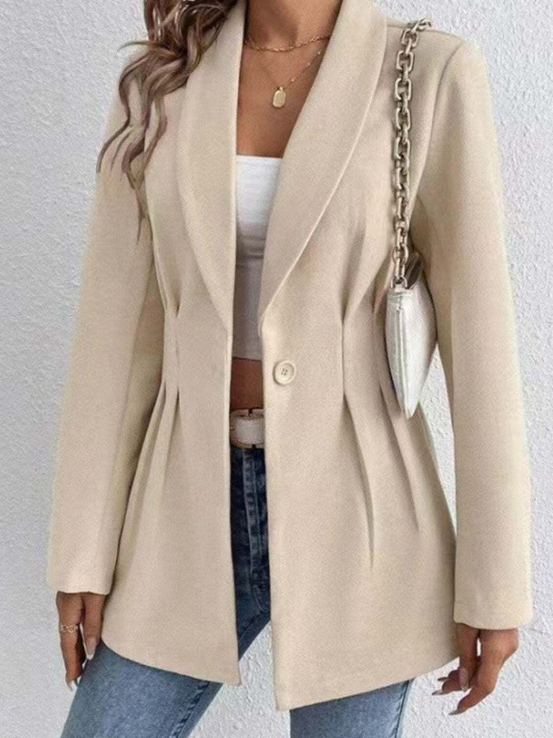 Stilla | Knap Lange Ærmer Blazer