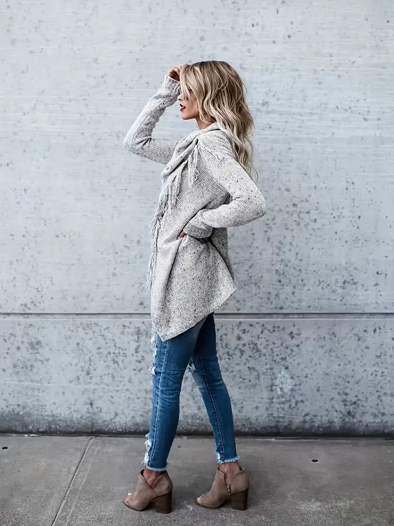 Stilla | Strik-tunika-sweater til damer