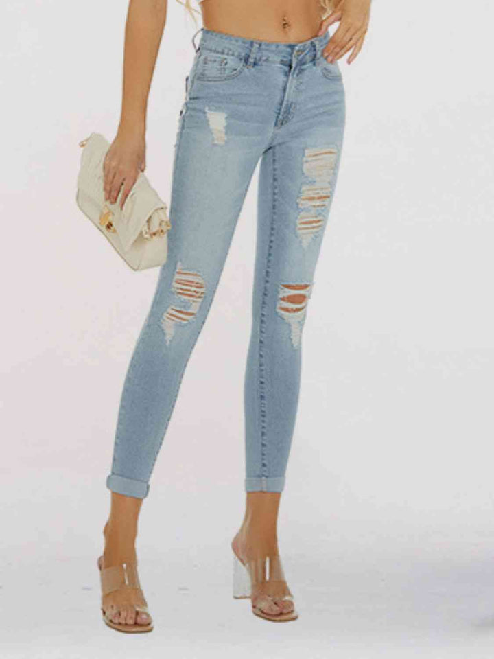 Stilla | Skinny Cropped Jeans