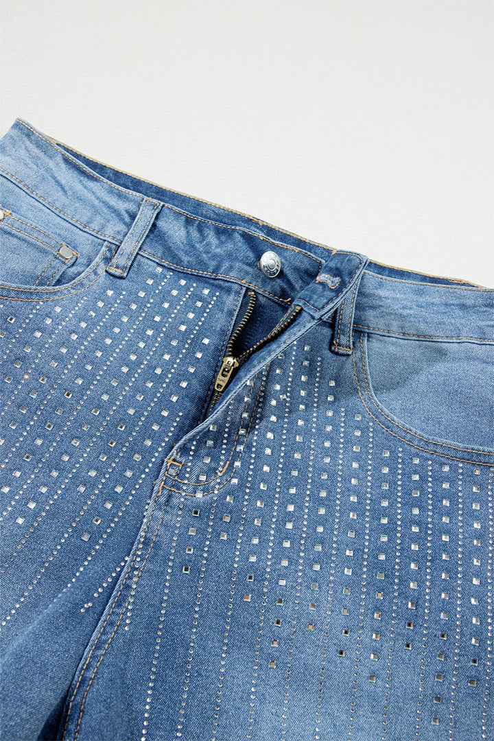 Stilla | High Waist Denim Shorts