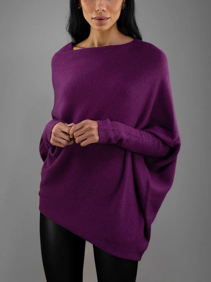 Stilla | Elegant pullover med skulderfri ærmer til damer