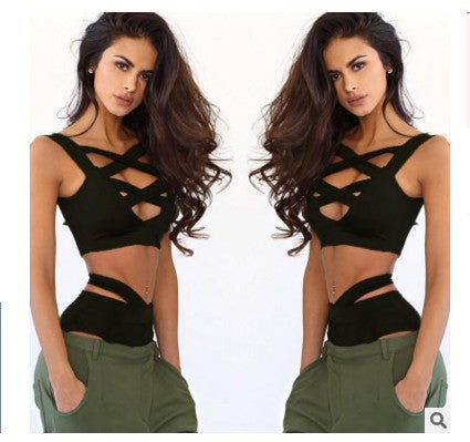Dame bikini-sæt med raffineret cut-out-design Skovae