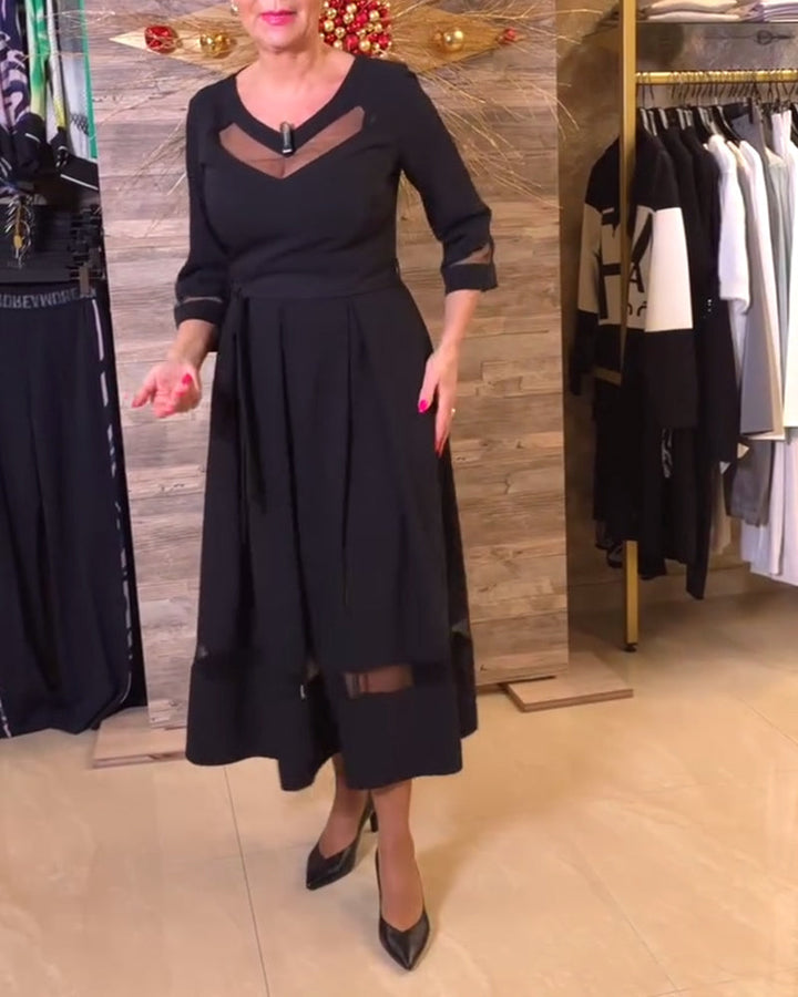 Stilla | Mode V-udskæring Mesh syninger