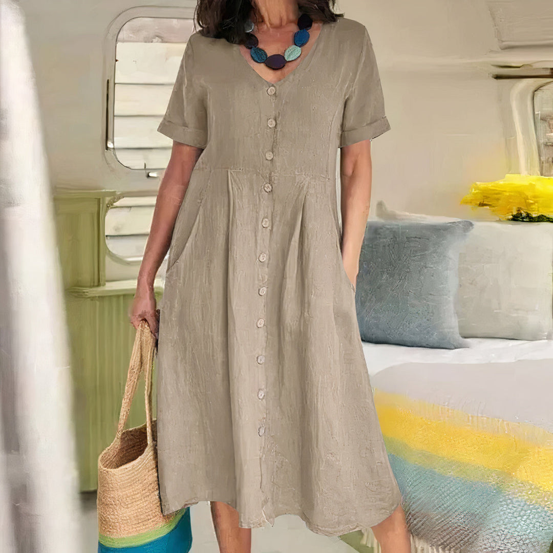 Stilla | Vintage A-Line Kjole