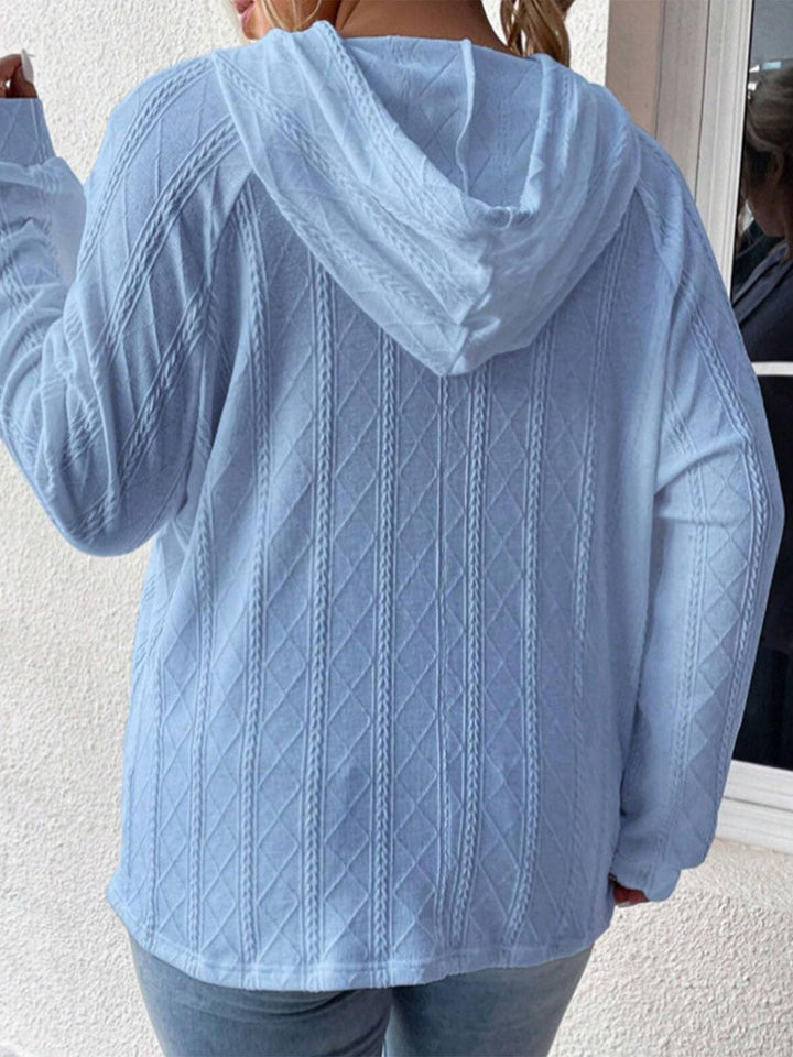 Stilla | Sweatshirt med lange ærmer og snoretræk
