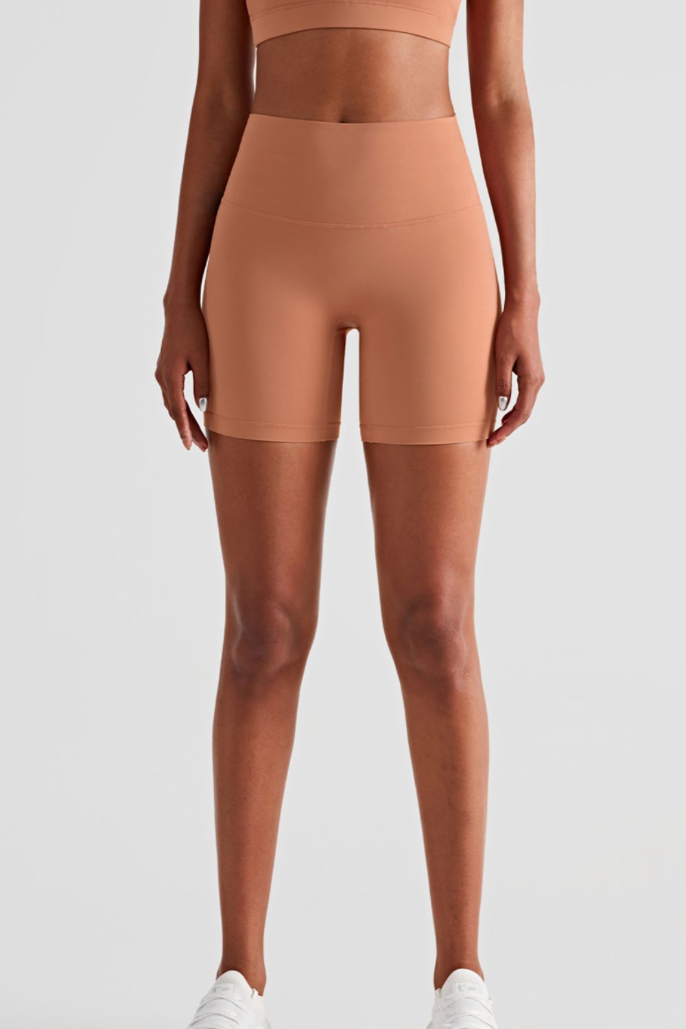 Stilla | Rise Elastisk Talje Biker Shorts