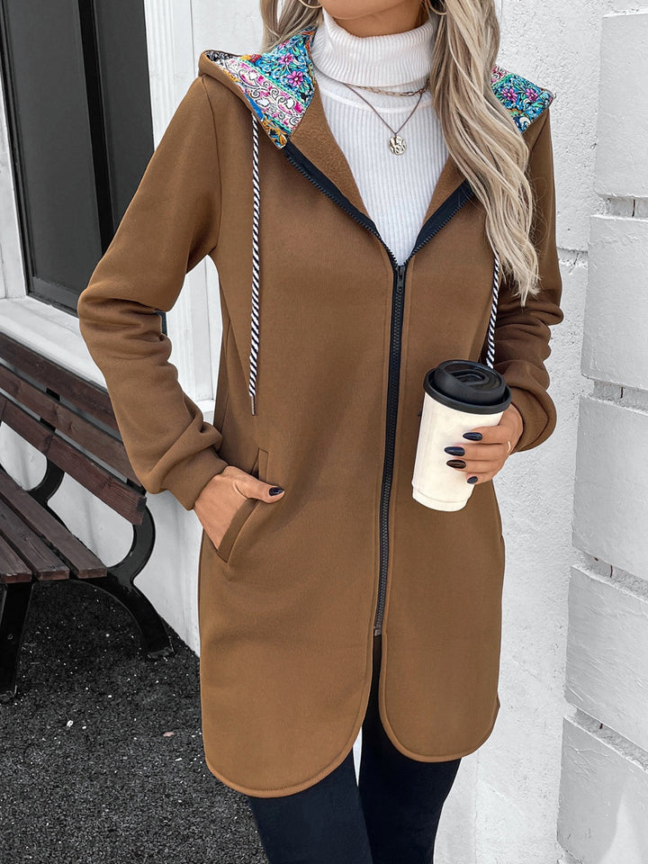Stilla | Outdoor Beklædning Med Lange Ærmer, Hoodie, Snøre og Lynlås
