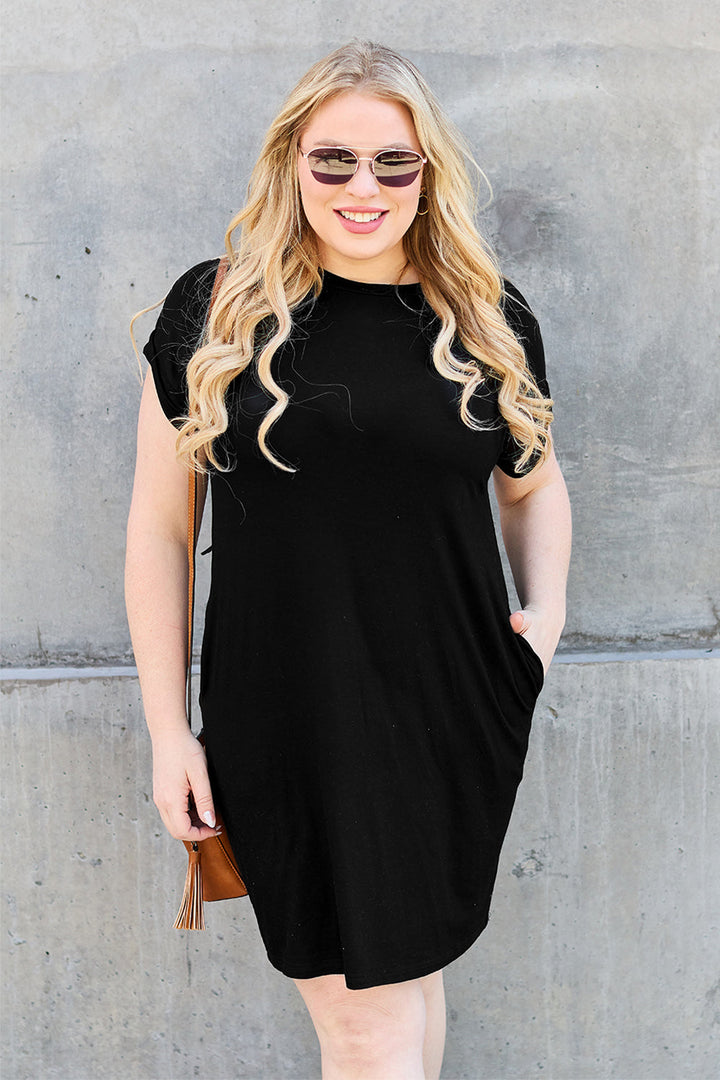 Stilla | Prikket Mesh Puff Sleeve Kjole