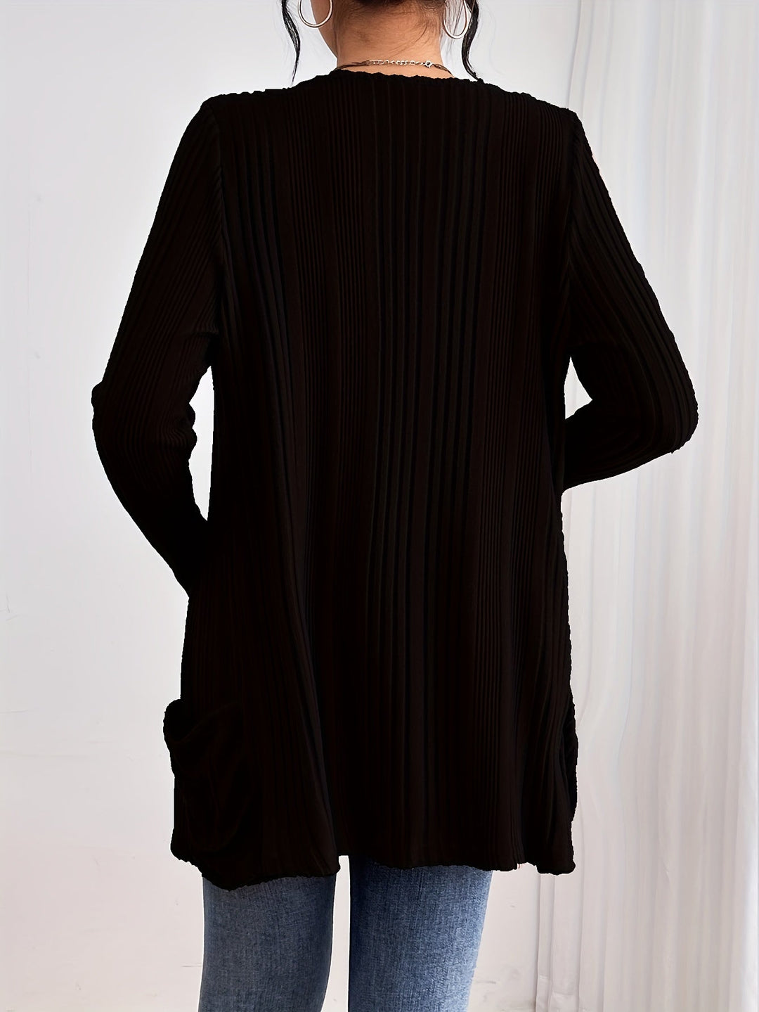 Stilla | Ribstrik Vest Damer