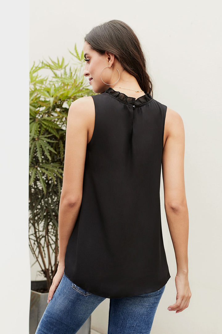 Stilla | Solid Rund Hals Tank