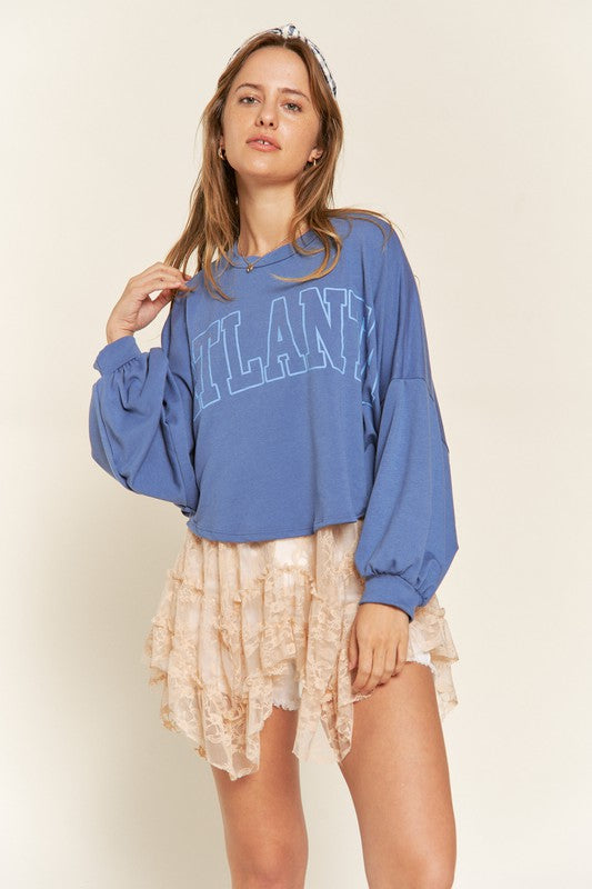 Stilla | Batwing Ærme Top