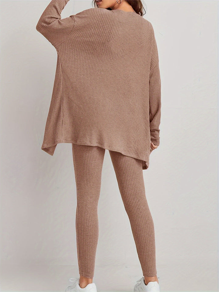 Stilla | Sæt Bestående Af Veste, Cropped Top Og Smalle Bukser Med Snøre