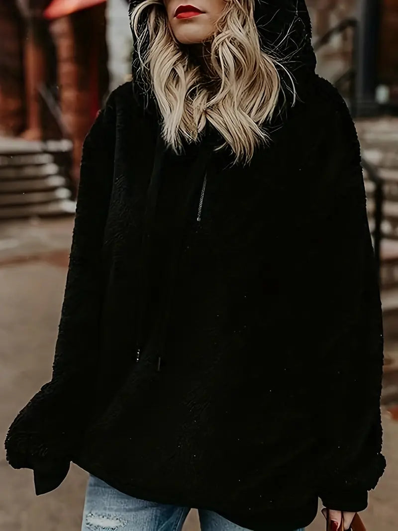 Stilla | Behagelig Og Løs Fleece-sweater Med Lange Ærmer