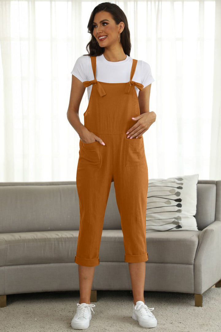 Stilla | Størrelse Square Neck Wide Strap Jumpsuit