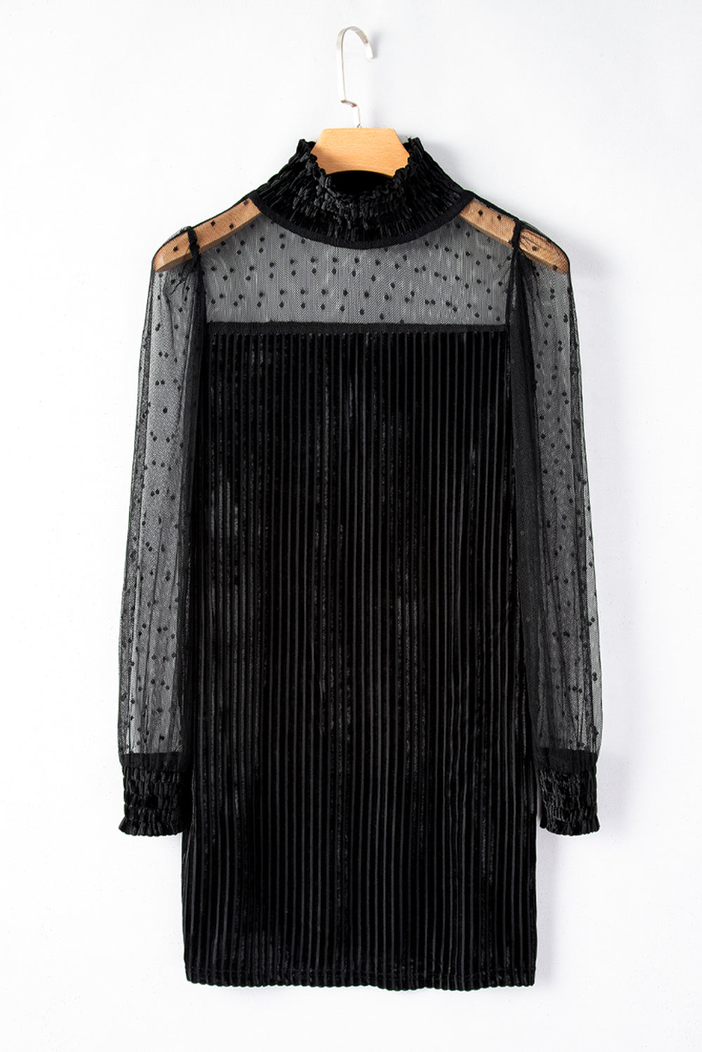 Stilla | Square Neck Wide Strap Mini Dress