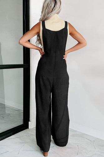 Stilla | Neck Wide Strap Jumpsuit