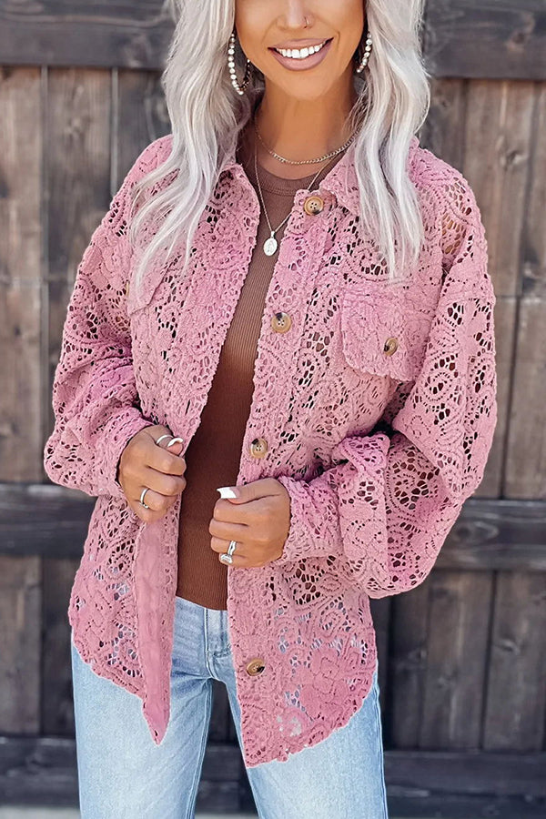 Stilla | Sweet Love Overstørrelse Blonde Shacket