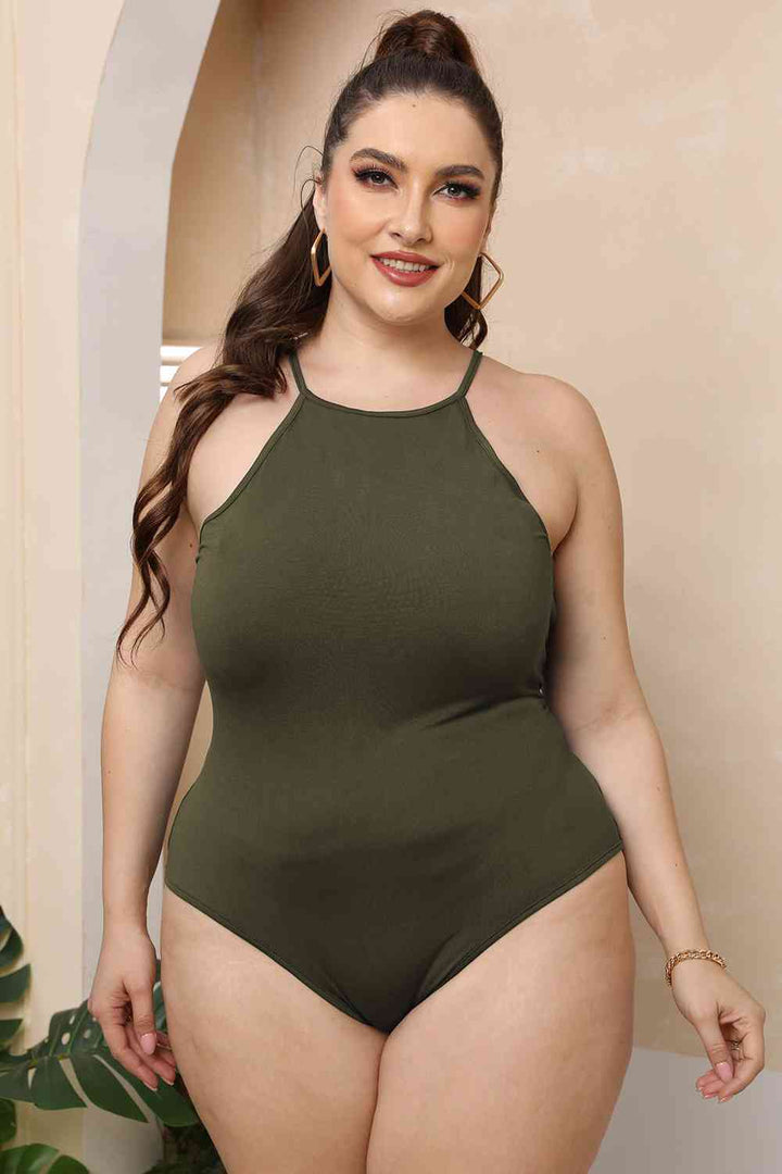 Stilla | Størrelse Halterneck Spaghetti Strop Bodysuit
