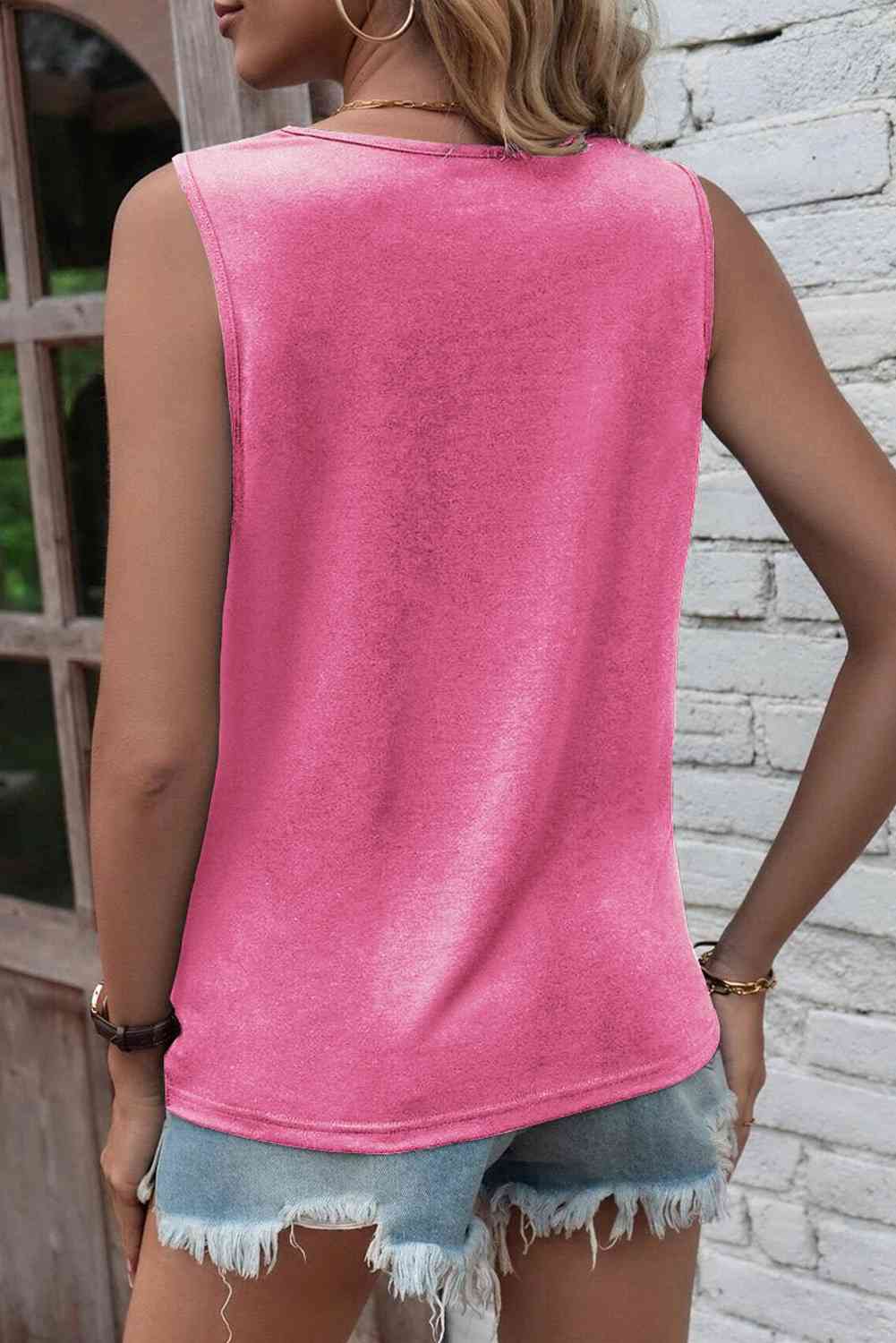 Stilla | Rund Hals Drejet Tank