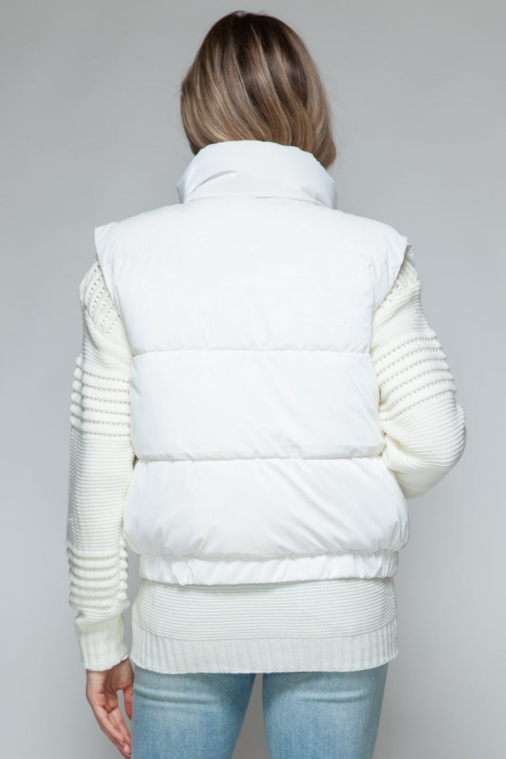 Stilla | Snob Quilted Vest Med Fin Pelsforing