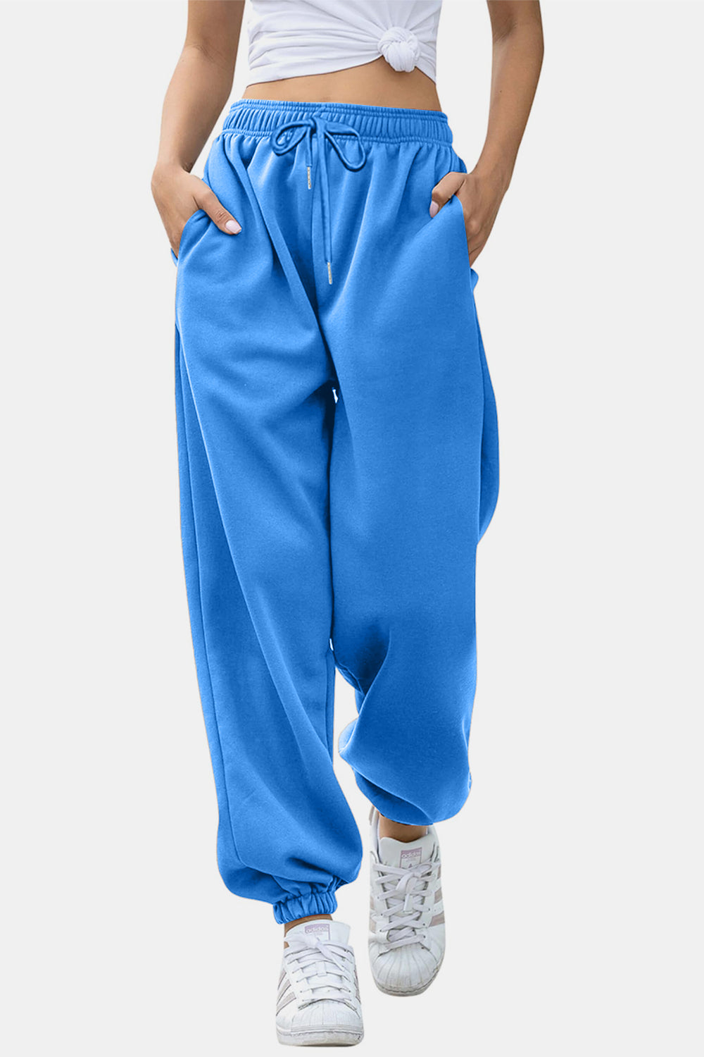 Stilla | Joggebukser med elastisk liv og lommer