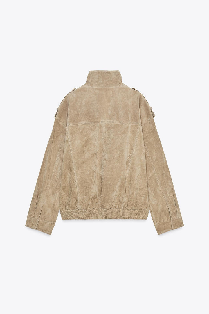 Stilla | Klassisk Vintage-Inspireret Ruskindsjakke