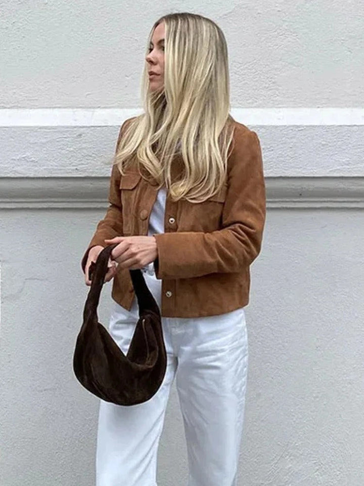 Stilla | Elegant Suede Jakke