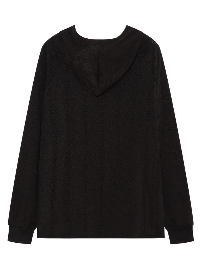 Stilla | Sweatshirt med lange ærmer og snoretræk