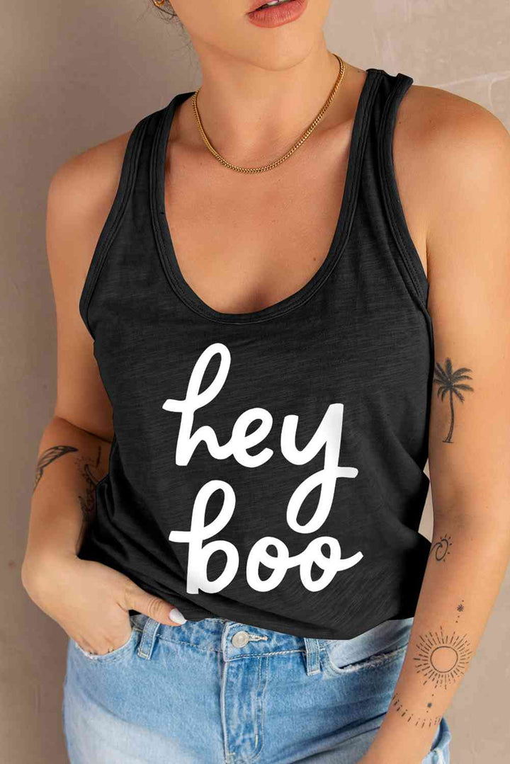Stilla | Boo Grafisk Tank Top