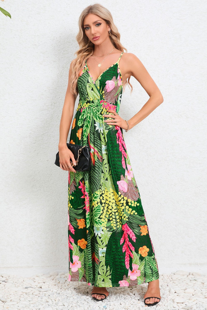 Stilla | Surplice Maxi Cami Kjole