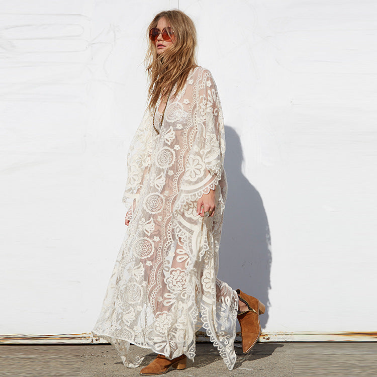 Stilla | Boho Blonde Strand Festkjole