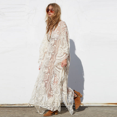 Stilla | Boho Blonde Strand Festkjole