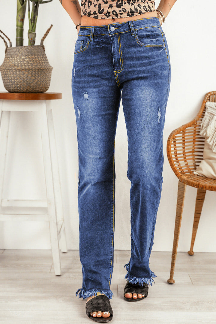 Stilla | Fræset Kant Jeans