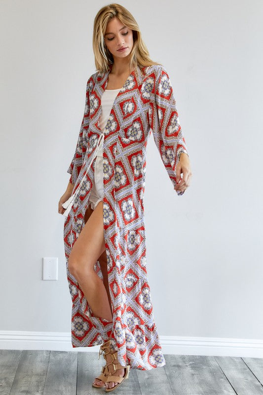 Stilla | Lange Ærmer Løs Kimono