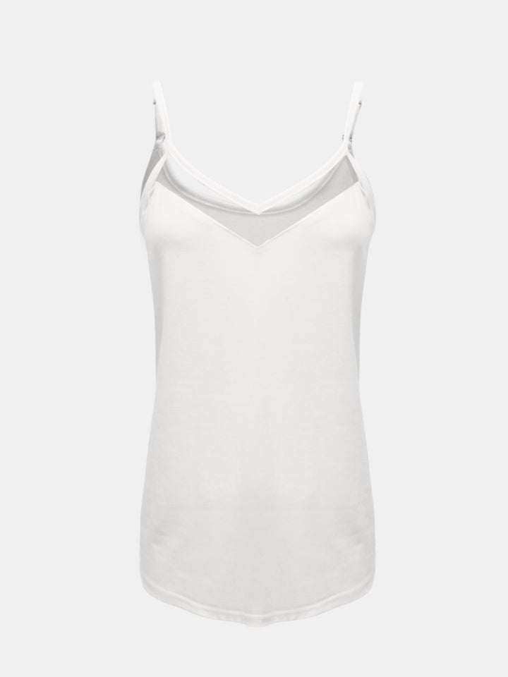 Stilla | Størrelse V-Hals Spaghetti Strop Cami