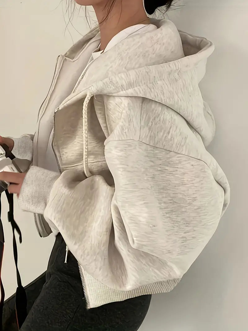 Stilla | Behagelig Zip-Hoodie