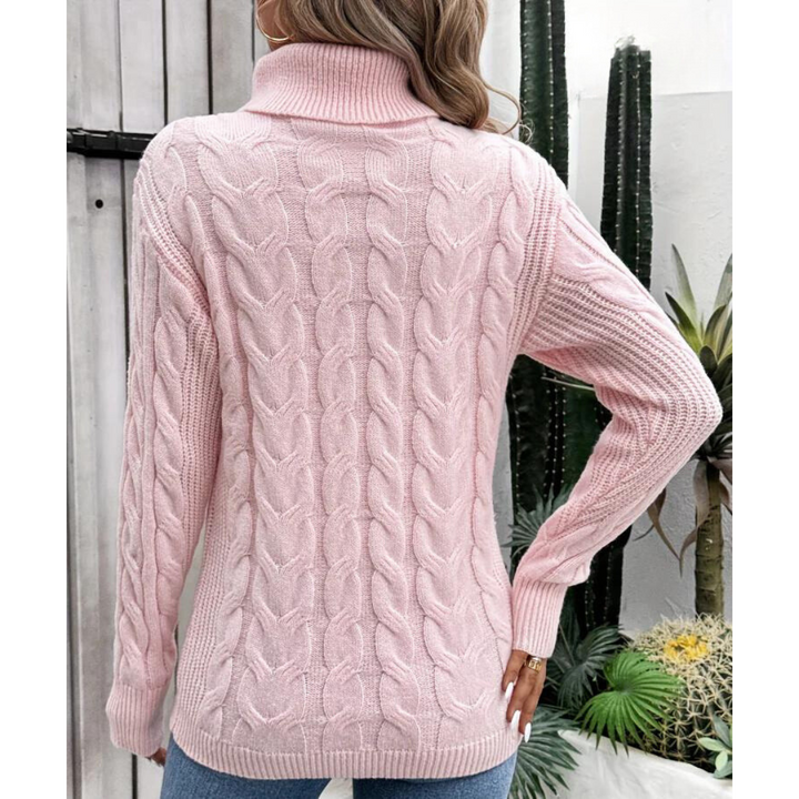 Stilla | Klassisk Elegant Polo Sweater