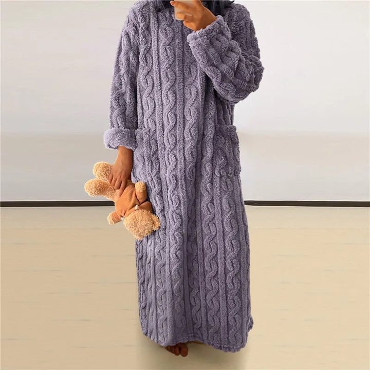 Stilla | Hygge Fleece-Cape-Kjole
